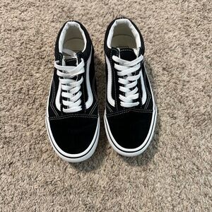 Vans Black and White Old Skool Stackform Sneakers